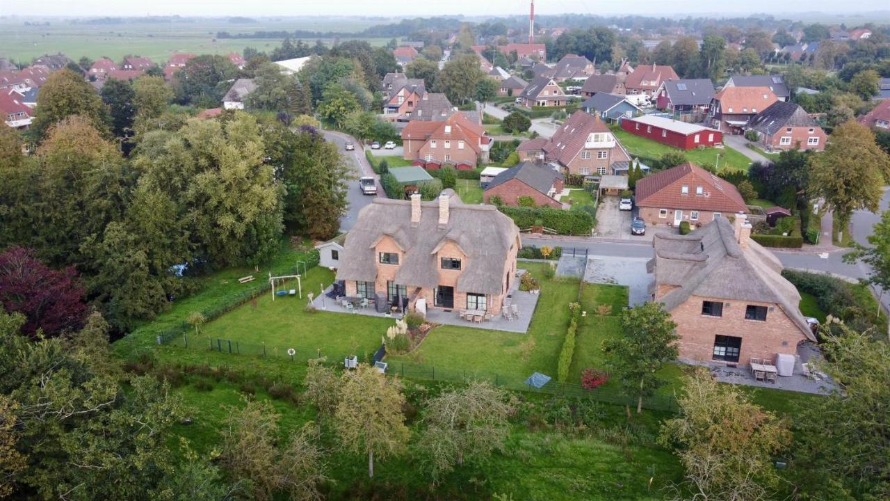 Reetdachhaus Nordstern Villa Garding Dış mekan fotoğraf