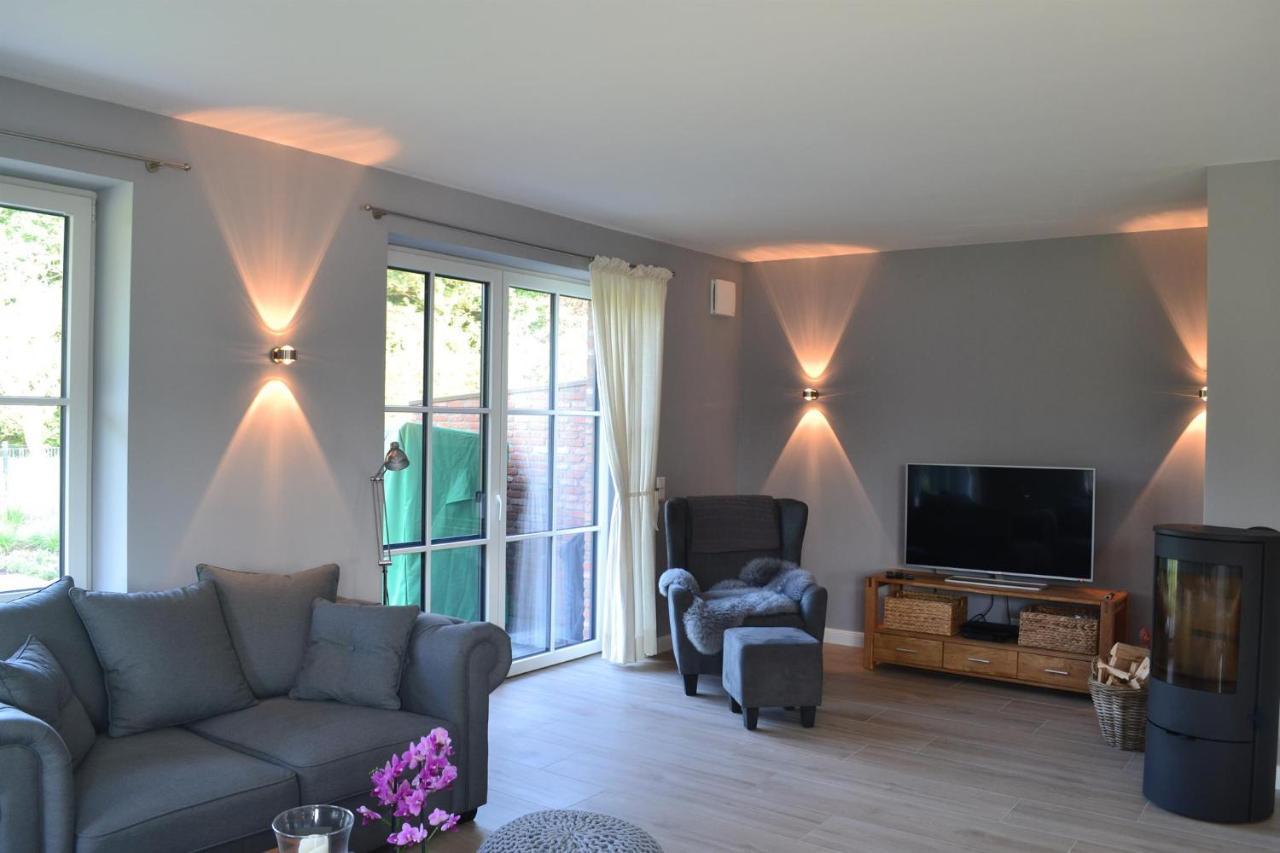 Reetdachhaus Nordstern Villa Garding Dış mekan fotoğraf