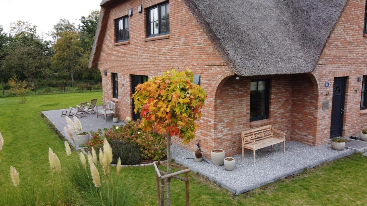 Reetdachhaus Nordstern Villa Garding Dış mekan fotoğraf