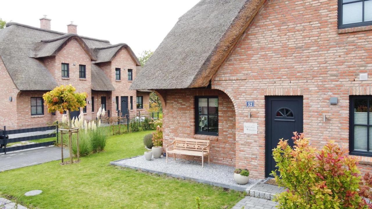 Reetdachhaus Nordstern Villa Garding Dış mekan fotoğraf